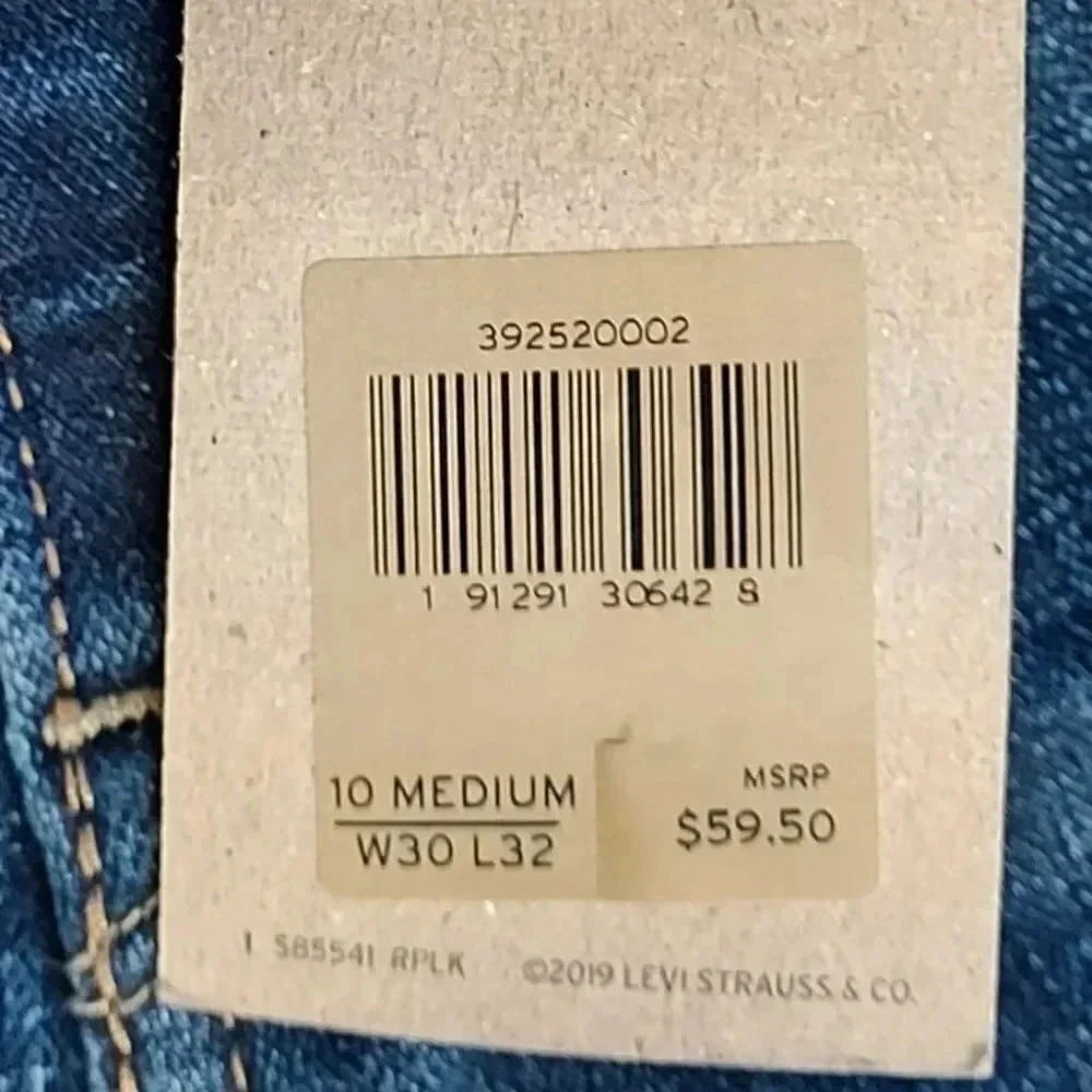 Levis Classic Bootcut Levi's Sculpt Size 10 Mid-Rise Womens - Picture 16 of 16